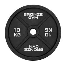 Диск олимпийский BRONZE GYM чугунный 10 кг