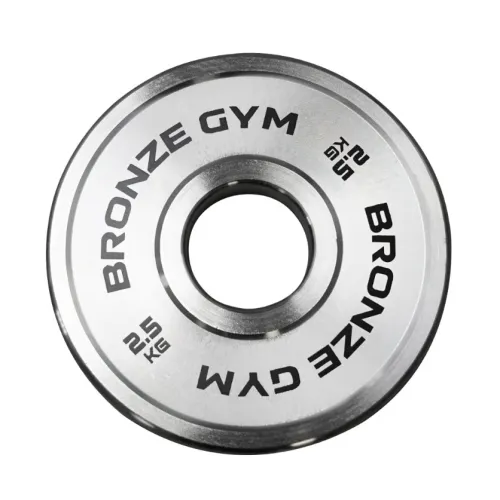 Диск олимпийский BRONZE GYM стальной 2,5 кг