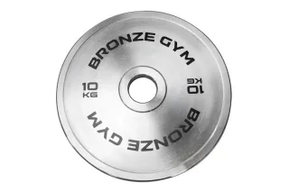 Диск олимпийский BRONZE GYM стальной 10 кг