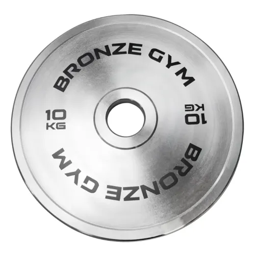 Диск олимпийский BRONZE GYM стальной 10 кг