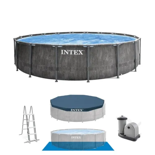 Каркасный бассейн Intex Prism Frame 26744