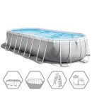 Каркасный бассейн Intex "Oval" 26798