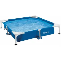 Каркасный бассейн Intex 48402, 152х152х30см для животных