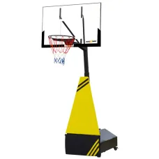Мобильная баскетбольная стойка Proxima 54", стекло