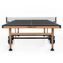 Теннисный стол складной для помещений "RASSON PREMIUM T01 Indoor" (натуральный дуб) с сеткой