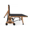Теннисный стол складной для помещений "RASSON PREMIUM T03 Indoor" (натуральный дуб) с сеткой