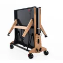 Теннисный стол складной для помещений "RASSON PREMIUM T03 Indoor" (натуральный дуб) с сеткой