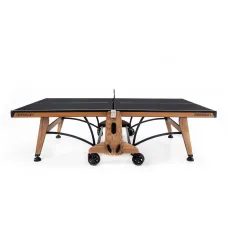 Теннисный стол складной для помещений "RASSON PREMIUM T03 Indoor" (натуральный дуб) с сеткой