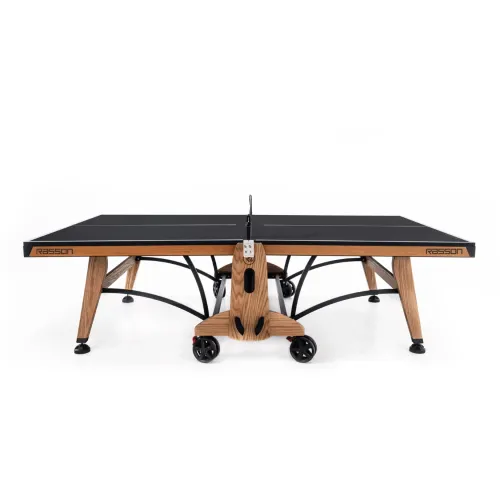Теннисный стол складной для помещений "RASSON PREMIUM T03 Indoor" (натуральный дуб) с сеткой