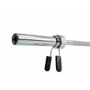 Гриф олимпийский прямой хромированный 60" REBEL с замками