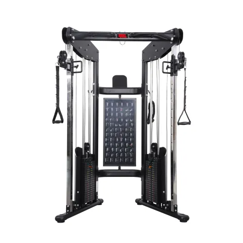 Кроссовер с двумя весовыми стеками по 90 кг