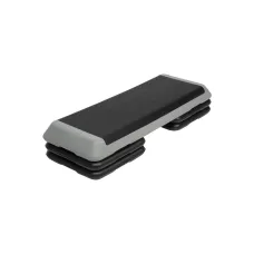 Степ платформа обрезиненная Профи, 3-х уровневая STPRO201-1A