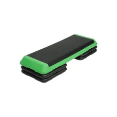 Степ платформа обрезиненная Профи, 3-х уровневая STPRO201-3C