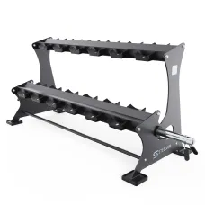 Стойка для хранения гантелей, грифов STEELVER, до 165 кг, на 12 пар