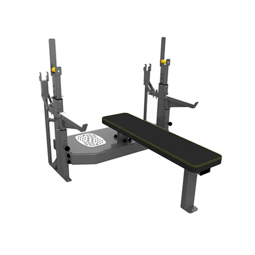 Скамья-стойка домкратная для жима лежа со страховочными упорами Olimpic Bench Tangen A-3146