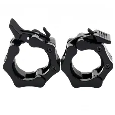 Зажимы на гриф UNIX Fit, 50 мм, черный, 2 шт