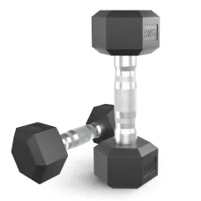 Гантель гексагональная UNIX Fit обрезиненная 2,5 кг / шт.