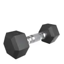 Гантель гексагональная UNIX Fit обрезиненная 25 кг / шт.