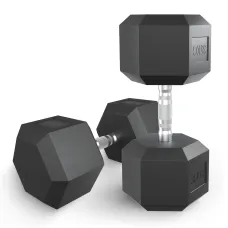 Гантель гексагональная UNIX Fit обрезиненная 35 кг / шт