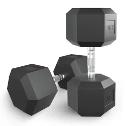 Гантель гексагональная UNIX Fit обрезиненная 35 кг / шт
