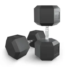 Гантель гексагональная UNIX Fit обрезиненная 47,5 кг / шт