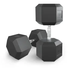 Гантель гексагональная UNIX Fit обрезиненная 50 кг / шт