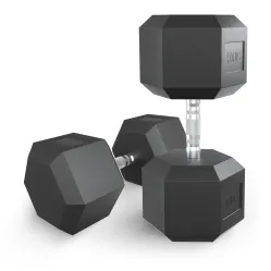 Гантель гексагональная UNIX Fit обрезиненная 50 кг / шт