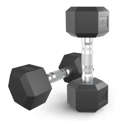 Гантель гексагональная UNIX Fit обрезиненная 7,5 кг, 2 шт