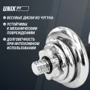 Набор гантелей UNIX Fit в кейсе 20 кг