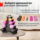 Гантель UNIX Fit неопреновая 5 кг черный, 2 шт