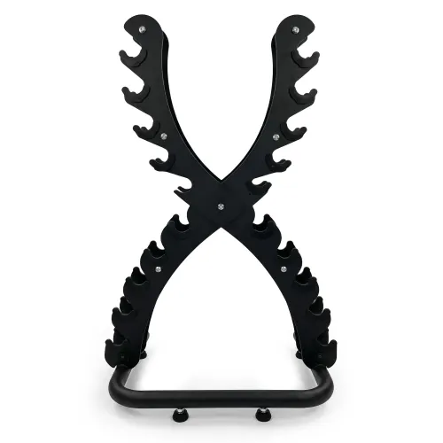 Стойка для хромированных гантелей UNIX Fit DumRack 10 PRO черный