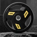 Диск обрезиненный c хватом UNIX Fit PRO 15 кг, 51 мм, 1 шт