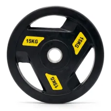 Диск обрезиненный c хватом UNIX Fit PRO 15 кг, 51 мм, 1 шт.