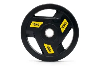 Диск обрезиненный c хватом UNIX Fit PRO 15 кг, 51 мм, 1 шт.