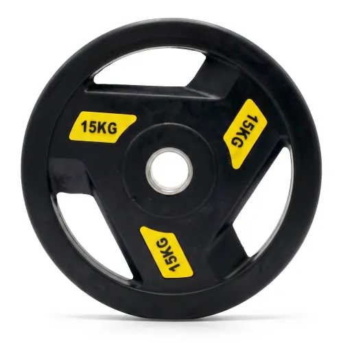 Диск обрезиненный c хватом UNIX Fit PRO 15 кг, 51 мм, 1 шт