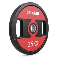 Диск уретановый c хватом UNIX Fit PRO 25 кг, 51 мм, 1 шт