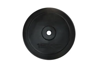 Диск обрезиненный UNIX Fit 15 кг, 25 мм