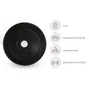 Диск обрезиненный UNIX Fit 2.5 кг, 25 мм