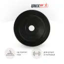 Диск обрезиненный UNIX Fit 2.5 кг, 25 мм