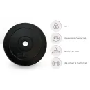 Диск обрезиненный UNIX Fit 5 кг, 25 мм