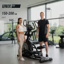 Эллиптический тренажер генераторный UNIX Fit E-1600 (LED) PRO