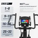 Эллиптический тренажер генераторный UNIX Fit E-1600 (LED) PRO
