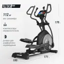 Эллиптический тренажер генераторный UNIX Fit E-1600 (LED) PRO