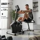 Горизонтальный велотренажер UNIX Fit BR-340E компактный / Compact