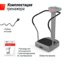 Виброплатформа UNIX Fit вертикальная / Improve 2 in 1 Silver
