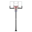 Баскетбольная стойка стационарная UNIX Line B-Stand-TG 54"x32" (140 х 80 см) R45 H230-305 см