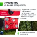 Ворота футбольные UNIX Line стальные 217x153 см переносные с мишенями, 2 шт.