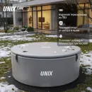 Надувной SPA-бассейн UNIX Line Thermal 180 см серый
