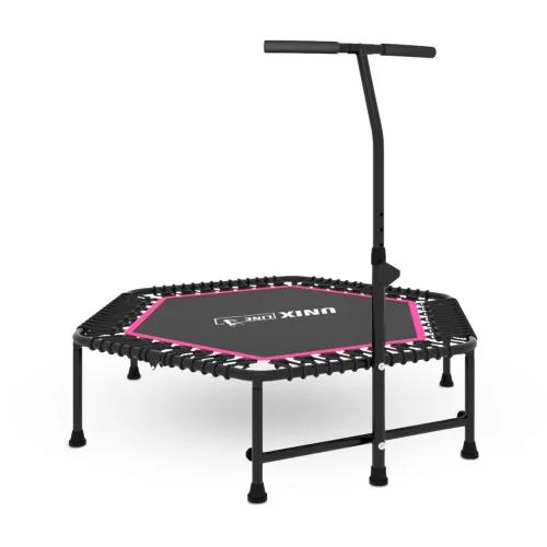 Батут спортивный UNIX Line FITNESS Pink (125 см)