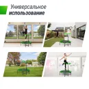 Батут спортивный UNIX Line FITNESS PRO (125 см) Green